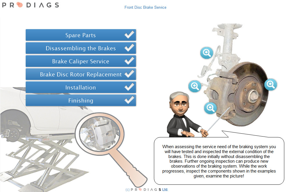 Learn the basics of disc brake service with this online training module. Learn to service brake calipers, both floating and fixed, and what you need to know about brake disc replacement.