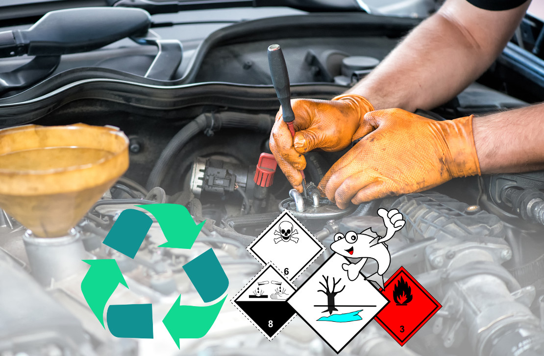Learn what to do with the used fuel filter you just removed from the vehicle, or how to sort used transmission oil. With this training you learn how to deal with your workshop waste in an environmentally friendly way.